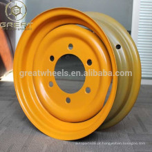 Agrícola, roda, aço, trator, roda, aço, tubeless, roda